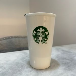Starbucks Mermaid Logo Ceramic Tumbler